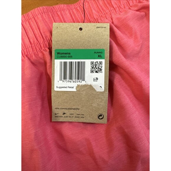 Nike Tempo Women's Brief-Lined Running Shorts  Aster Pink XL - Picture 5 of 7